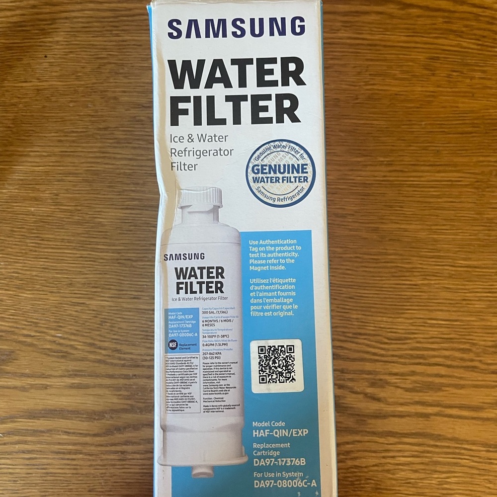Samsung HAF-QIN/EXP Water Filter Cartridge